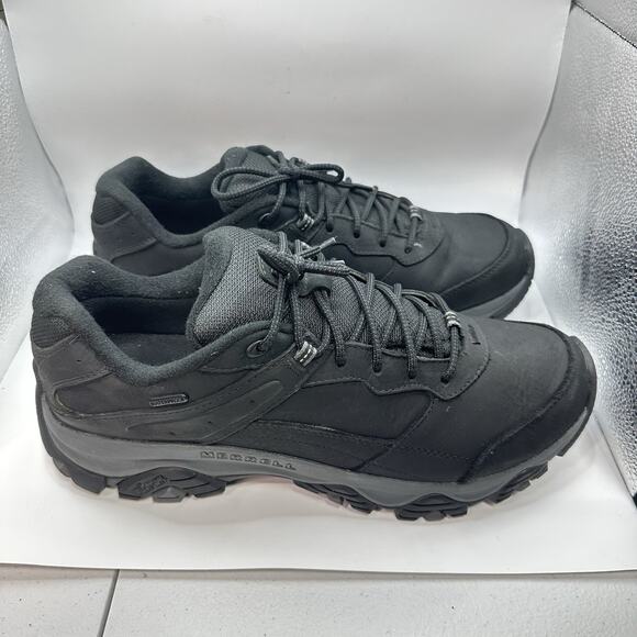 Merrell Moab 3 Adventure WP Black Leather Men’s Hiking Shoe Size 12 (J003811) main image 6